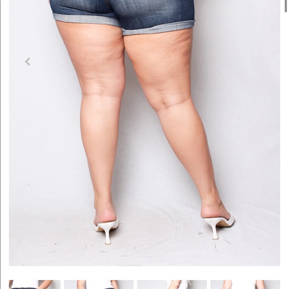 Indigo Rein PLUS denim shorts 🌸 - Picture 3 of 5